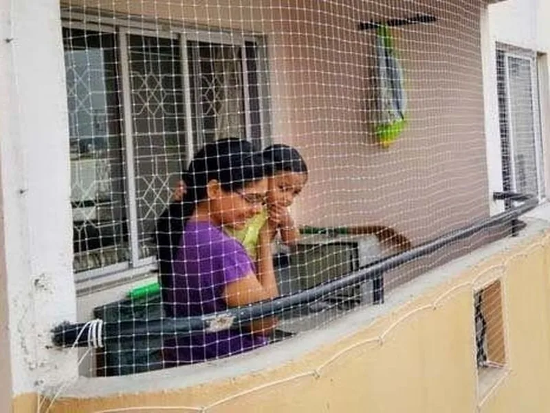 Çocuk Güvenlik Filesi Montajı - Balkon Pencere Düşme Önleme Emniyet Filesi İstanbul