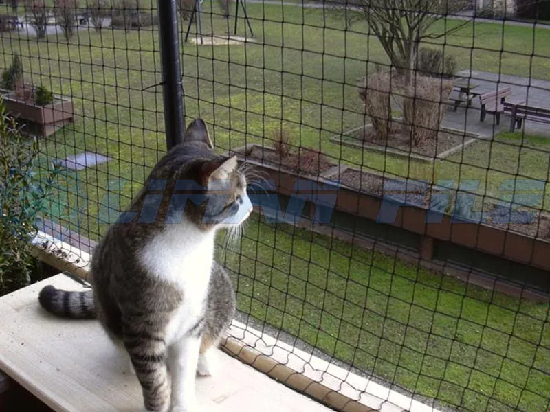 Kedi Koruma Filesi Montajı İstanbul - Tırmalamaya ve Isırmaya %100 Dayanıklı Polyamid Kedi Emniyet Ağı